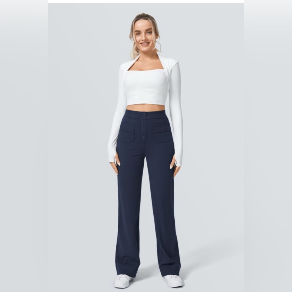 HALARA Navy Blue Women's Trousers